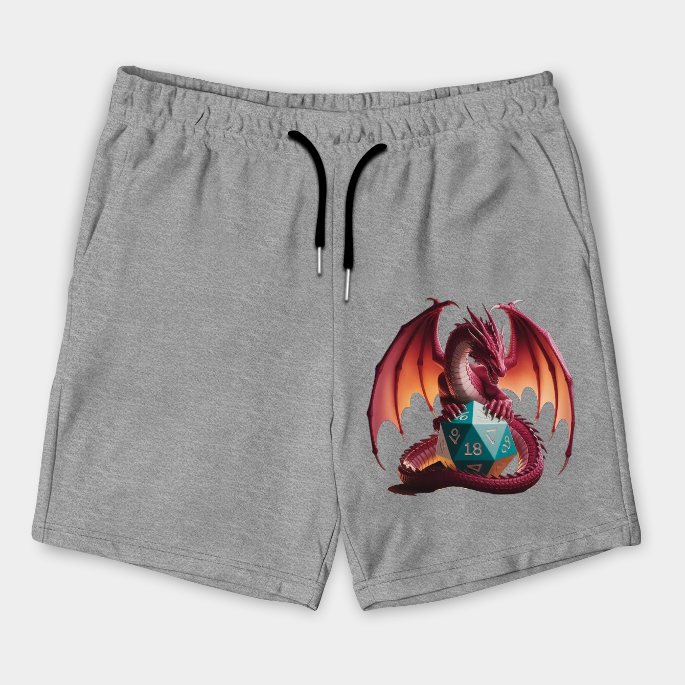 Red Dragon Dice Men's Shorts