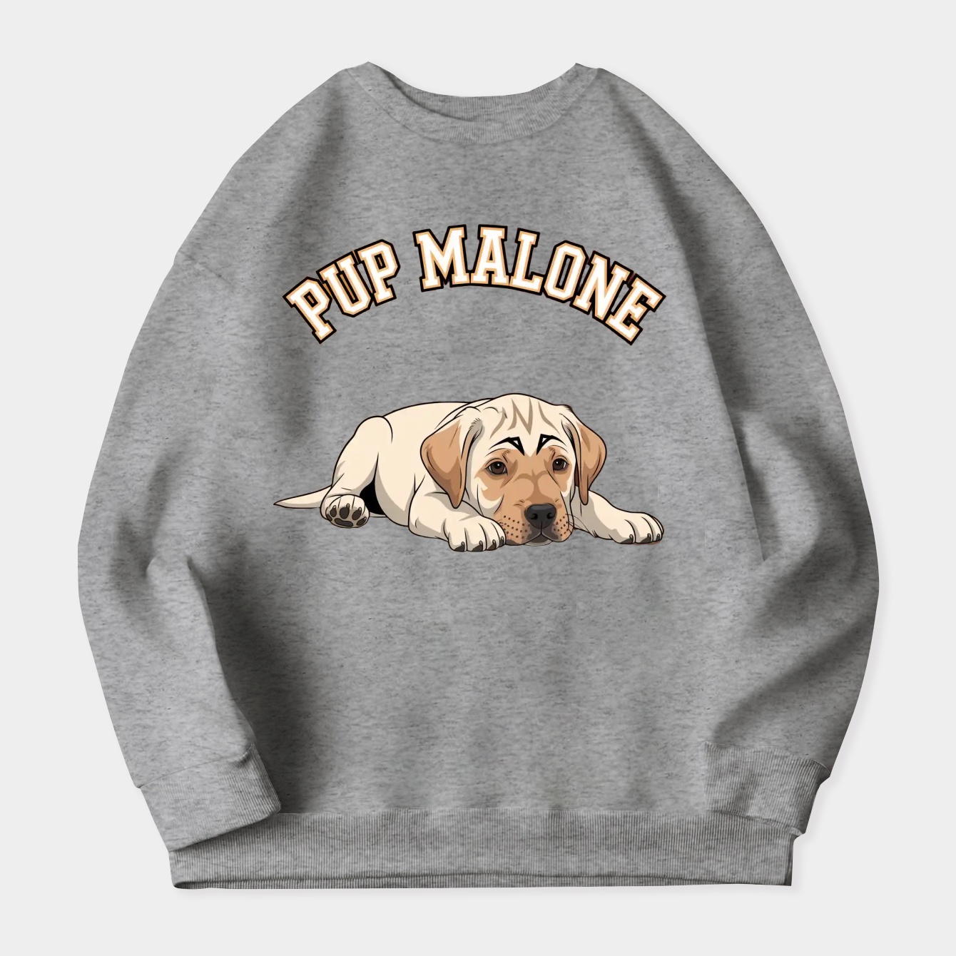 Pup Malone Women's Crewneck Sweatshirt