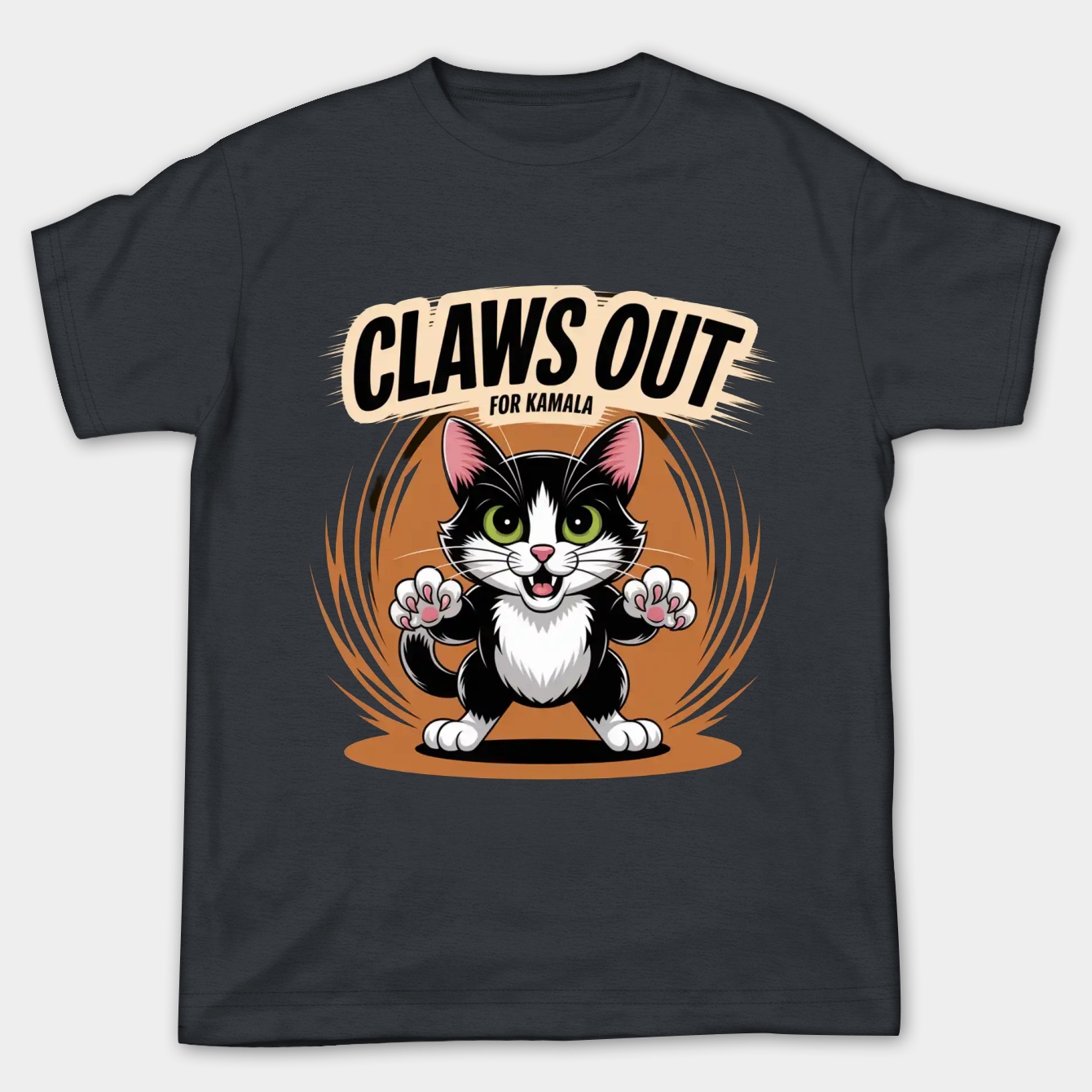 Claws Out For Kamala Women's Plus Size T-shirt