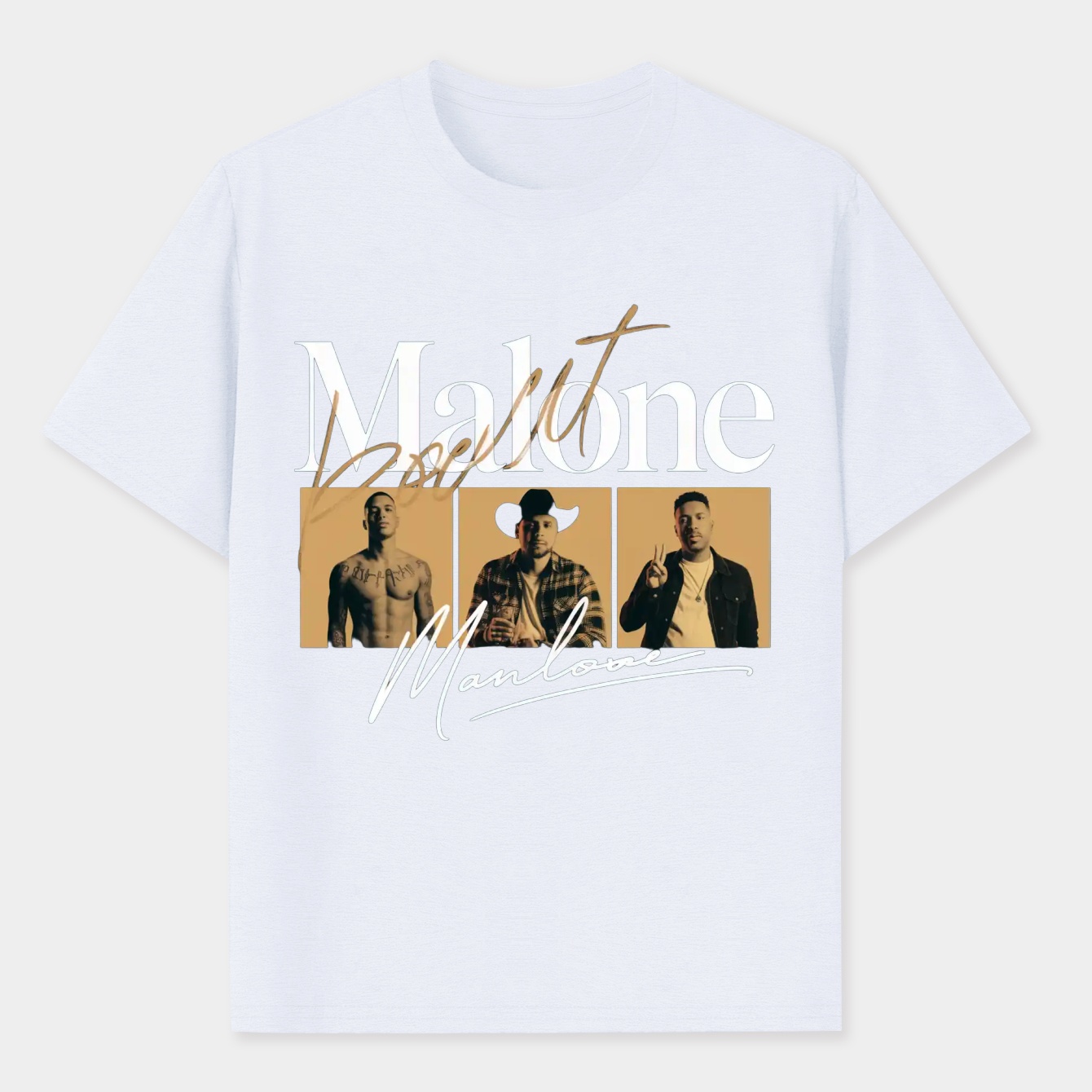 Post Malone Vintage 90s Men's Performance Athletic T-Shirt