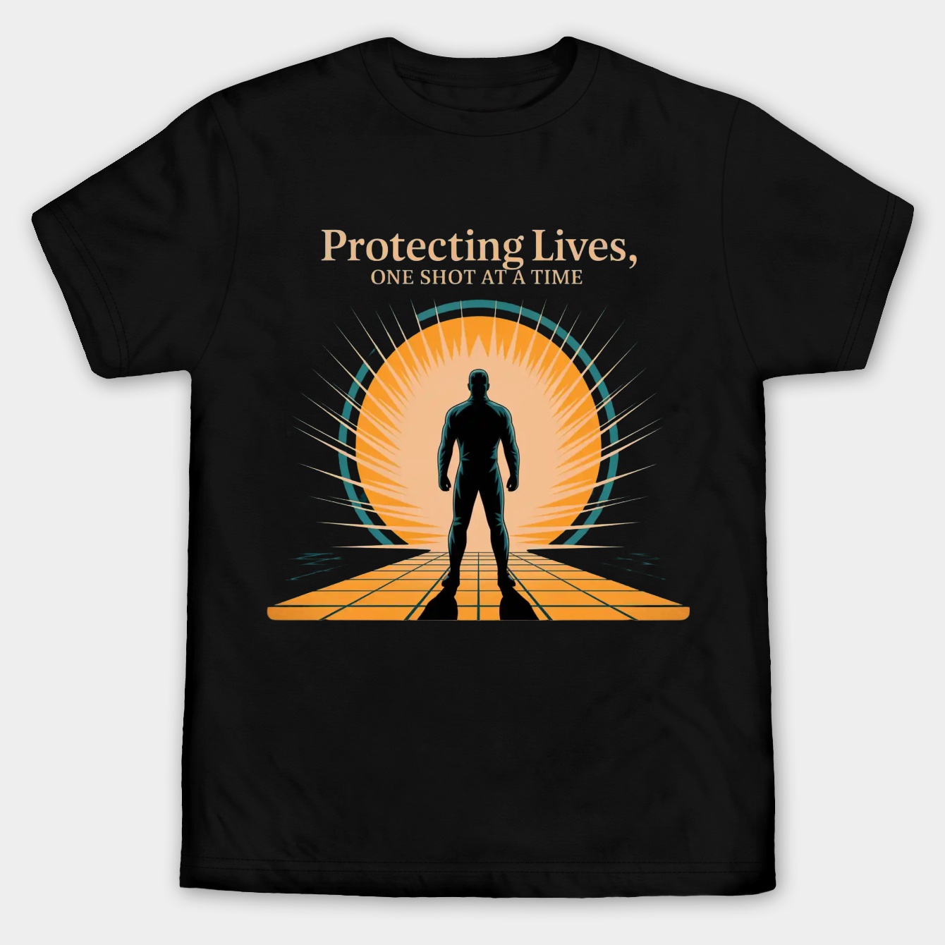 Radiant Strength, One Shot Empowered Men's Big & Tall T-shirt