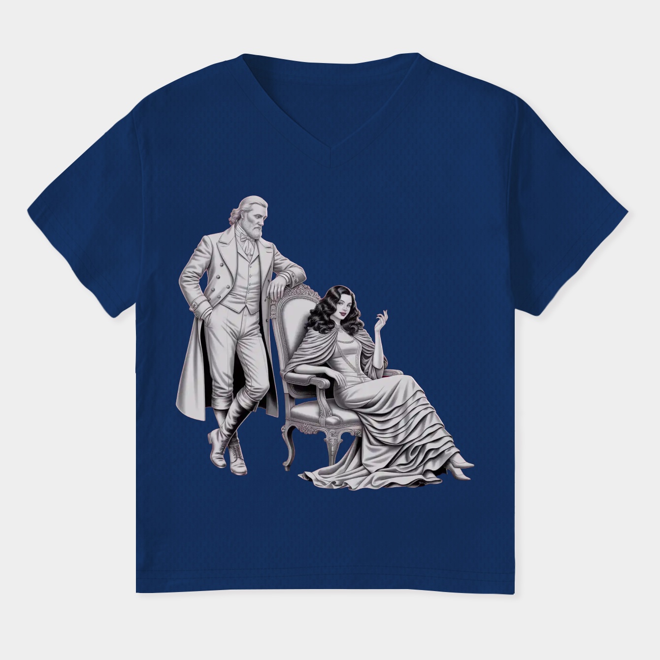 Laszlo and Nadja Bats Women's Plus Size V-Neck T-Shirt