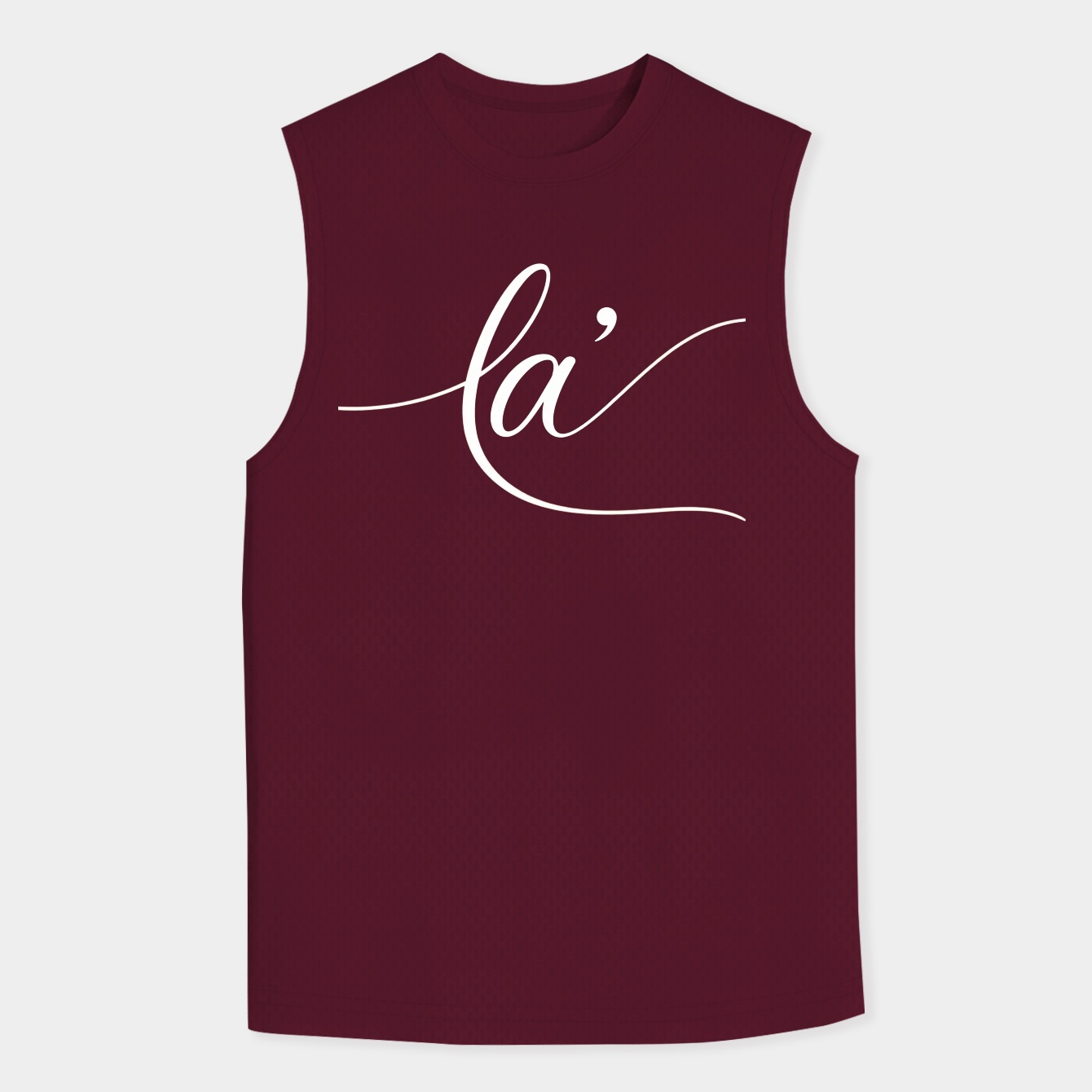 Kamala Script Typography Men's Tank Top