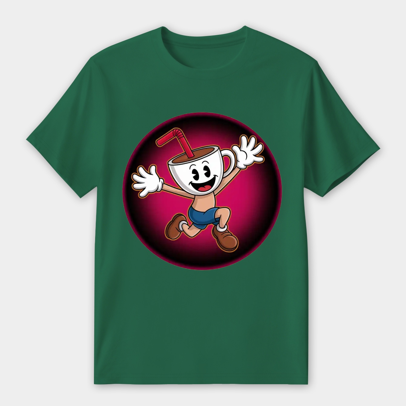Cuphead Fanart Women's Premium Soft T-Shirt