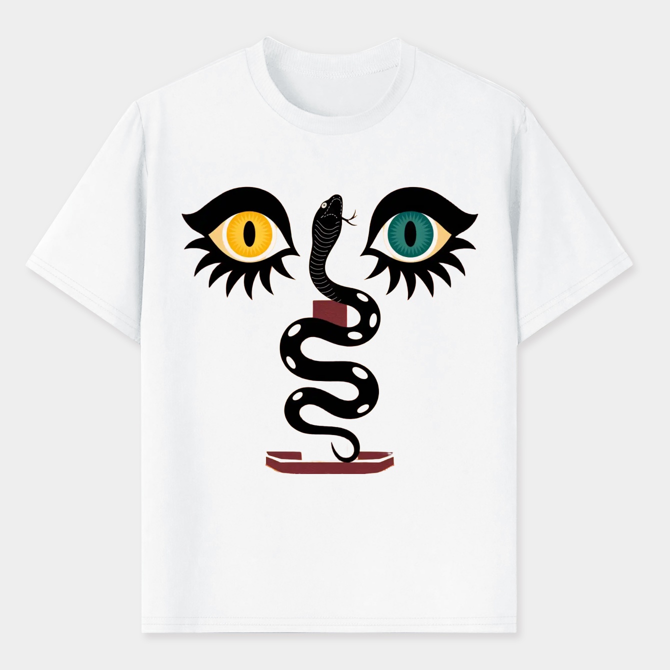Snake pillar Men's T-Shirt