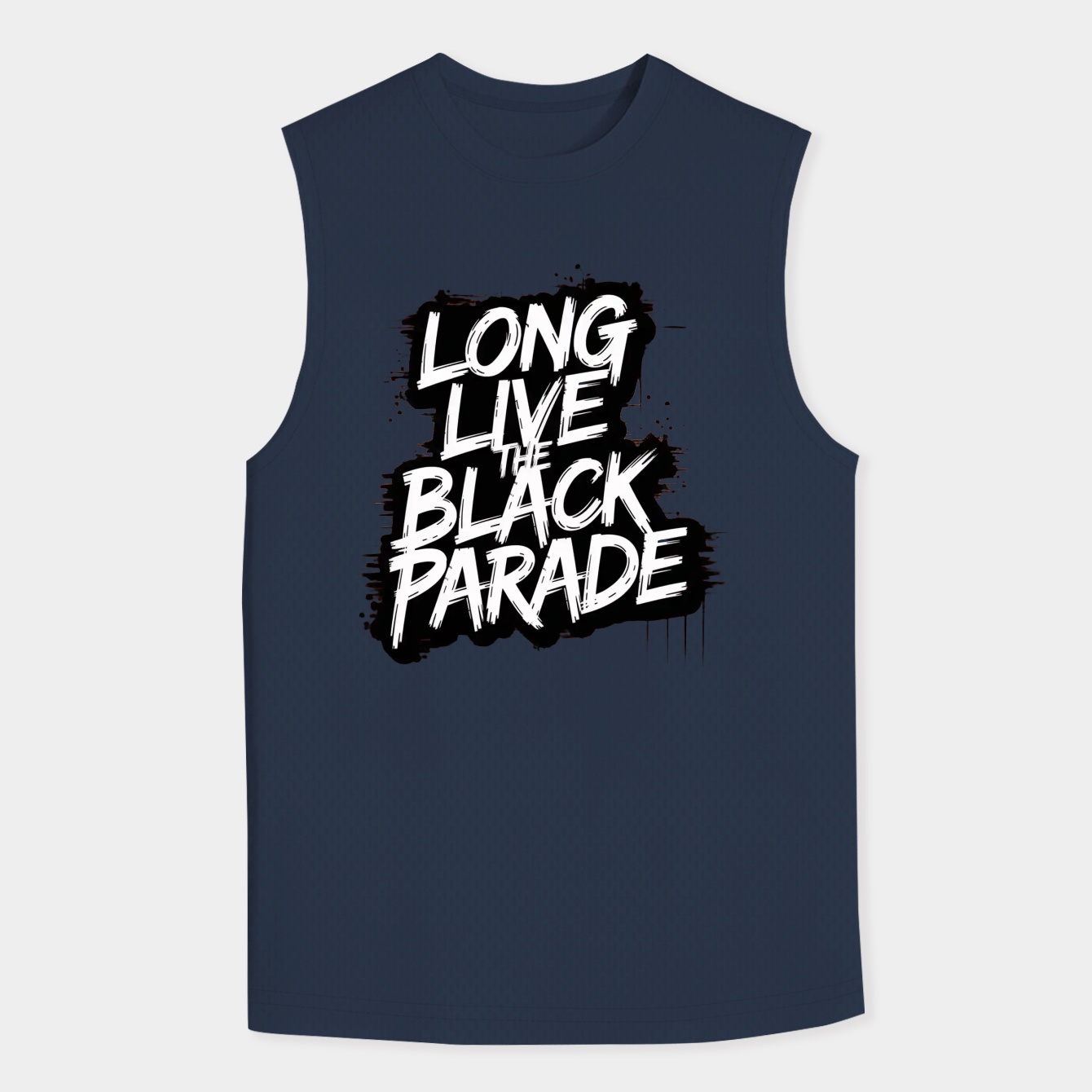 Long Live The Black Parade Tour Men's Big & Tall Tank Top