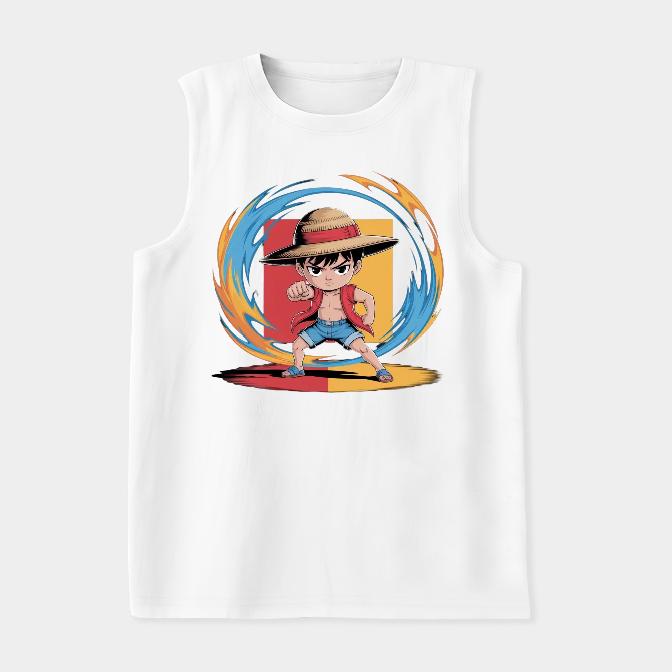 monkey D luffy adventure spirit Women's Soft Tank Top