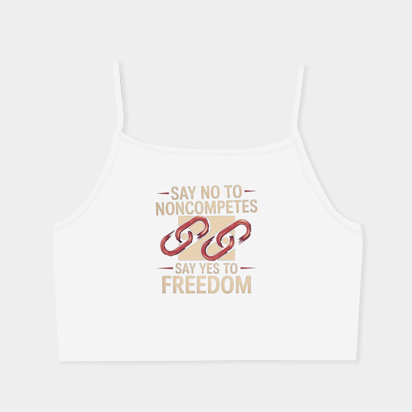Break Free From Noncompetes Women's  Spaghetti Strap Tank Top