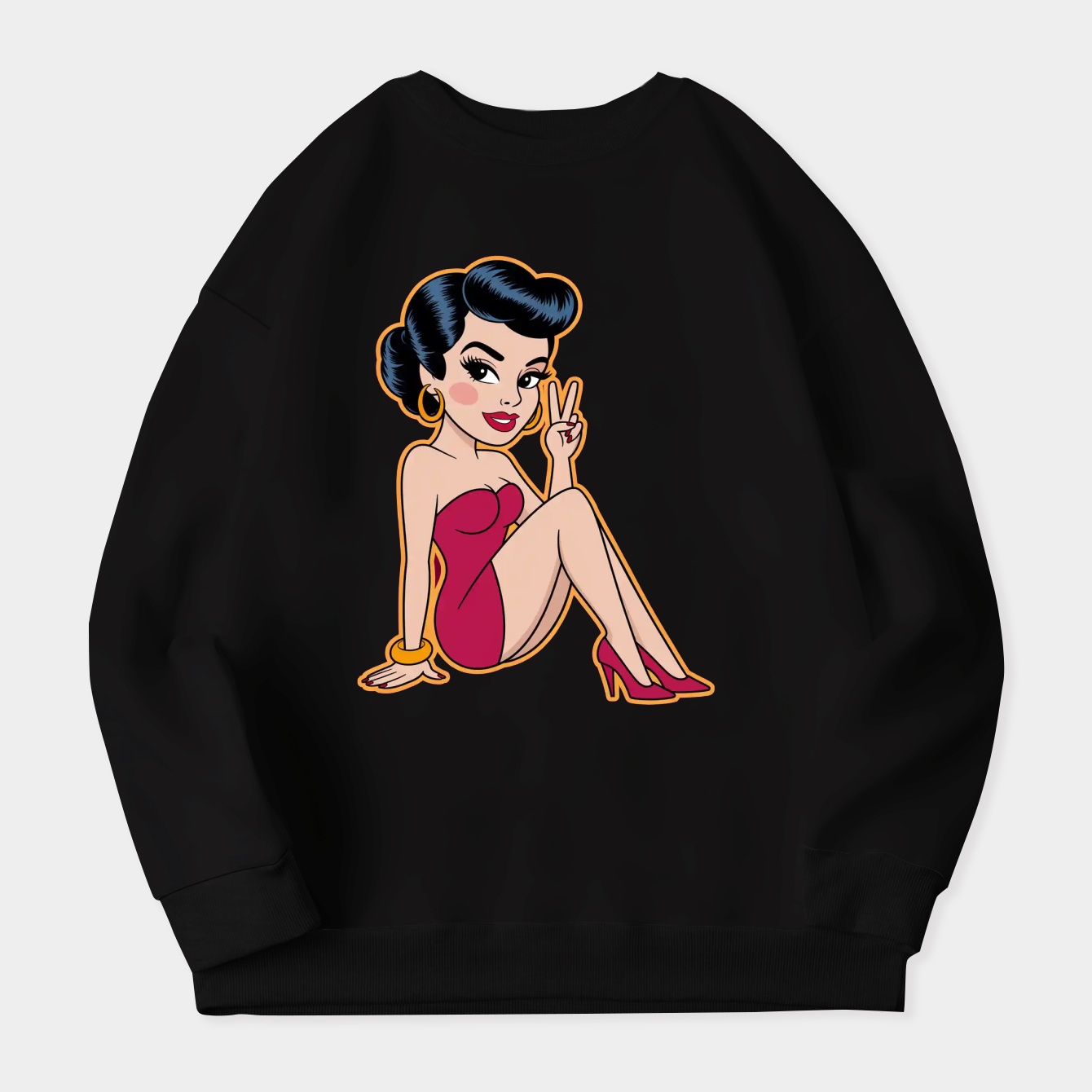 Betty Women's Plus Size Sweatshirt