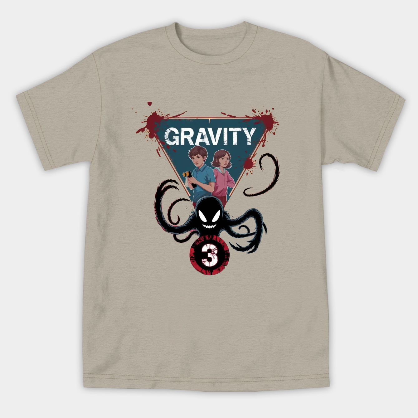 Stranger falls 3 Women's Athletic Performance T-Shirt