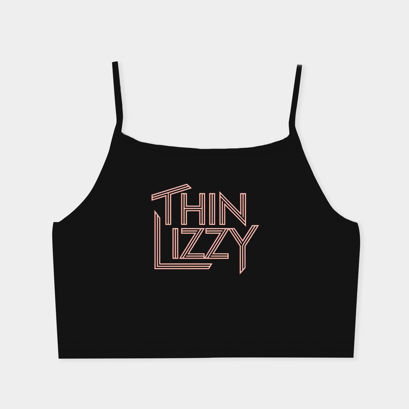 Thin Lizzy Logo Women's  Spaghetti Strap Tank Top