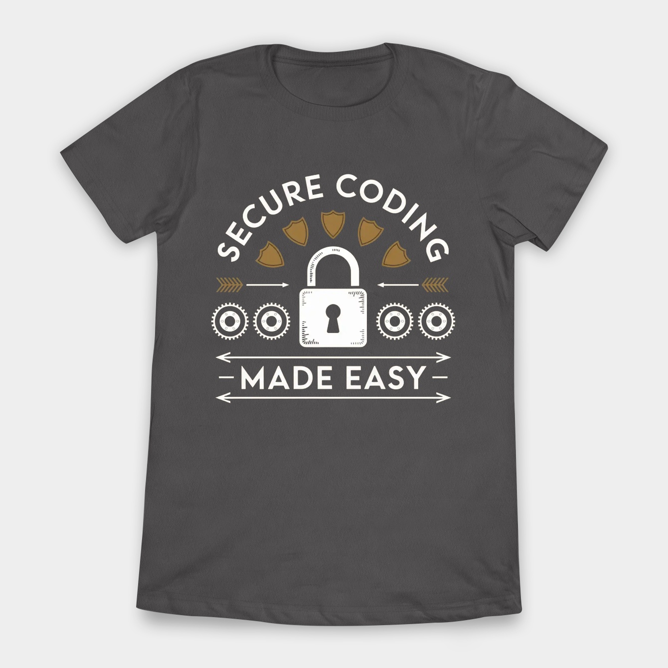 Secure Coding Retro Shield Badge Women's T-Shirt