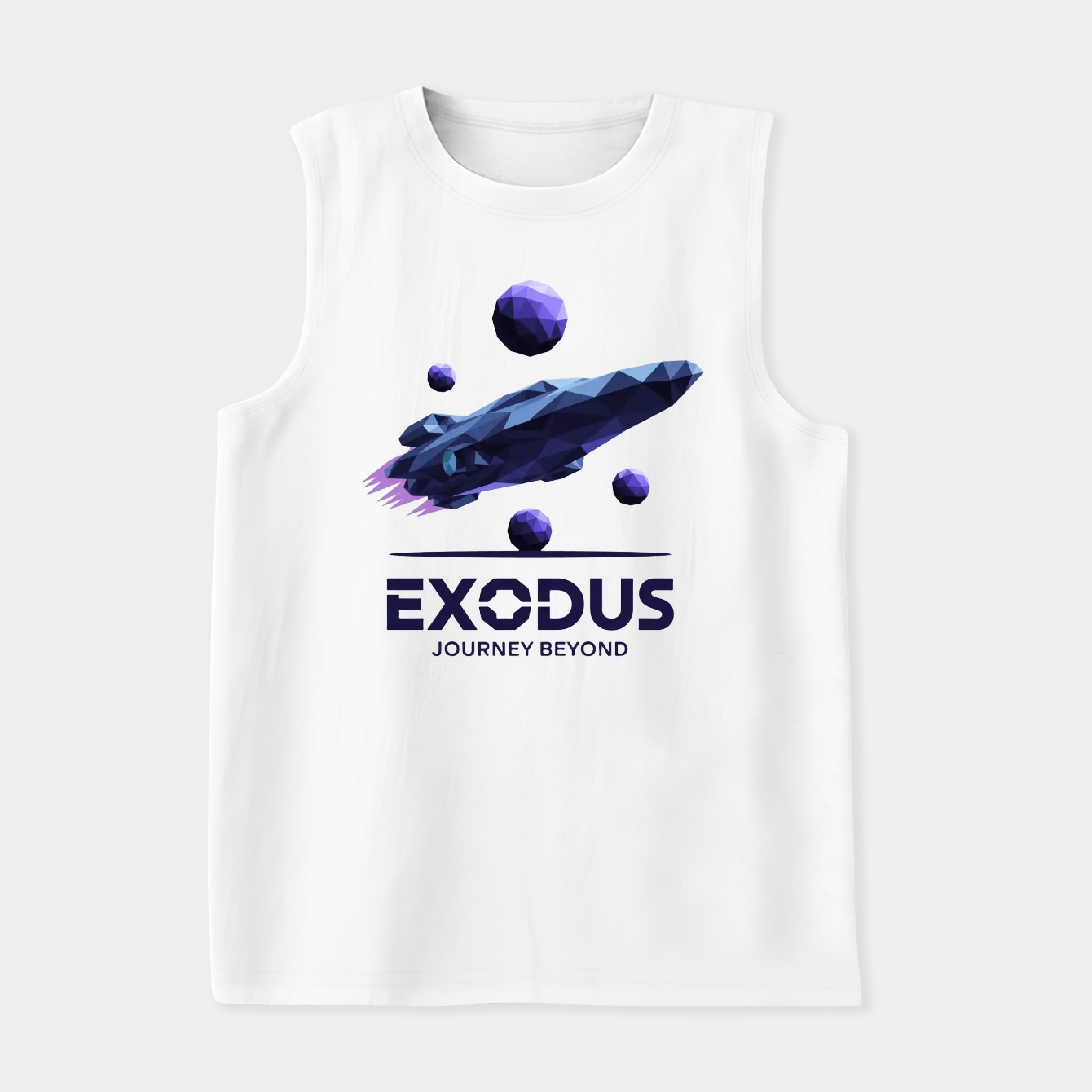 Exodus: Polygonal Spaceship Odyssey Women's Soft Tank Top