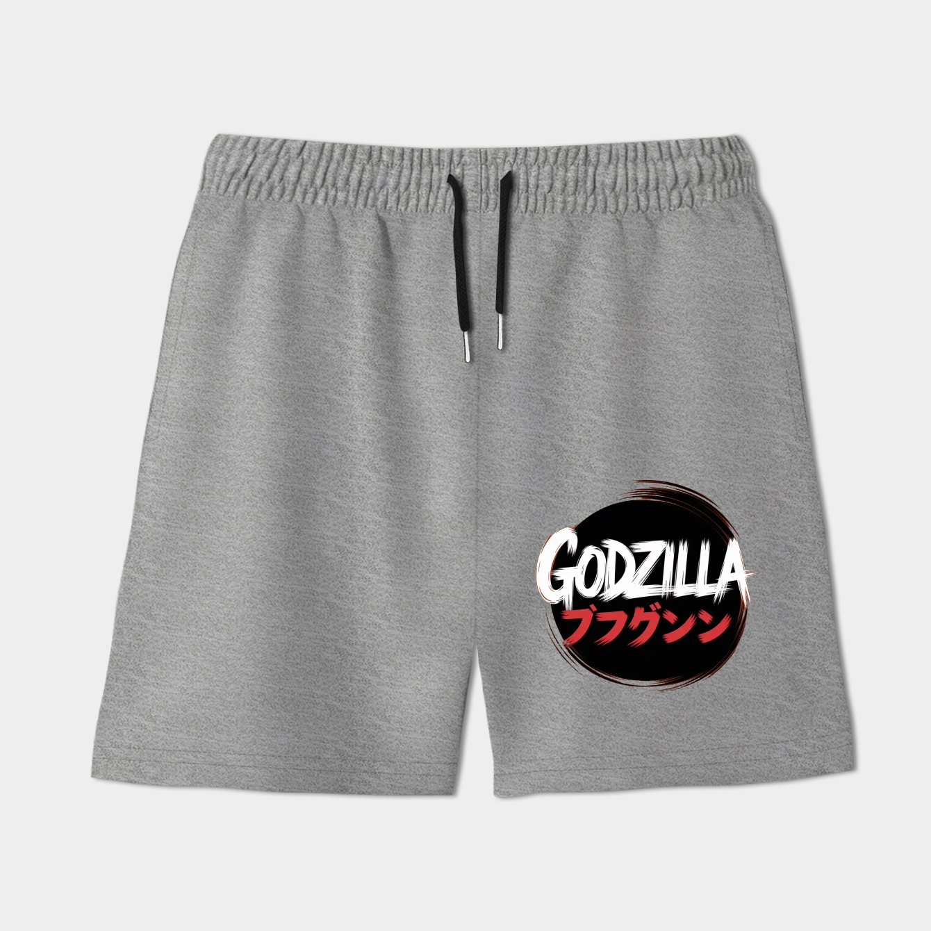 Godzilla Calligraphy Women's Shorts