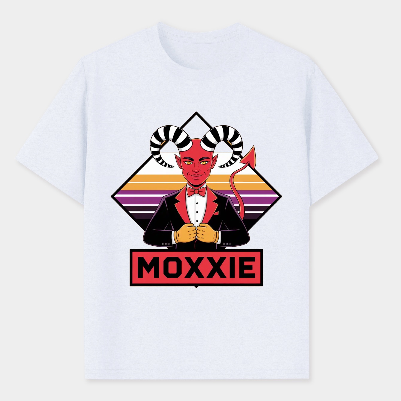 Helluva Boss Moxxie Character Men's Performance Athletic T-Shirt