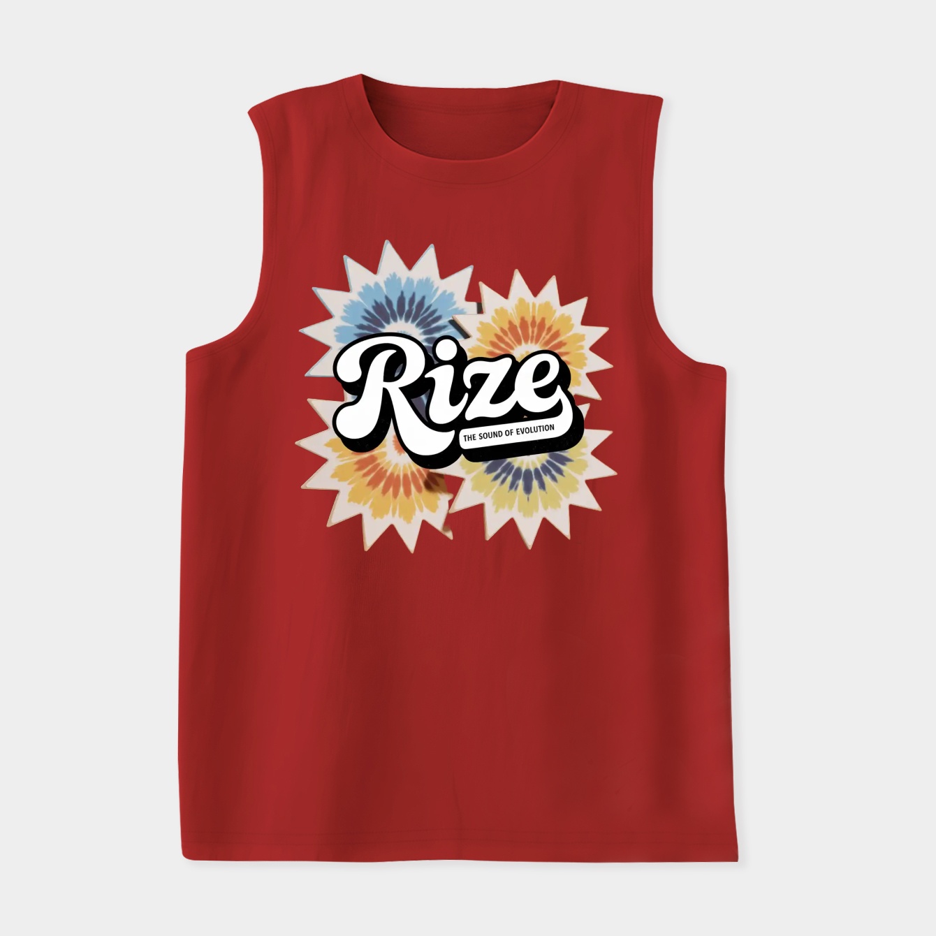 Riize Retro Tie-Dye Evolution Women's Soft Tank Top