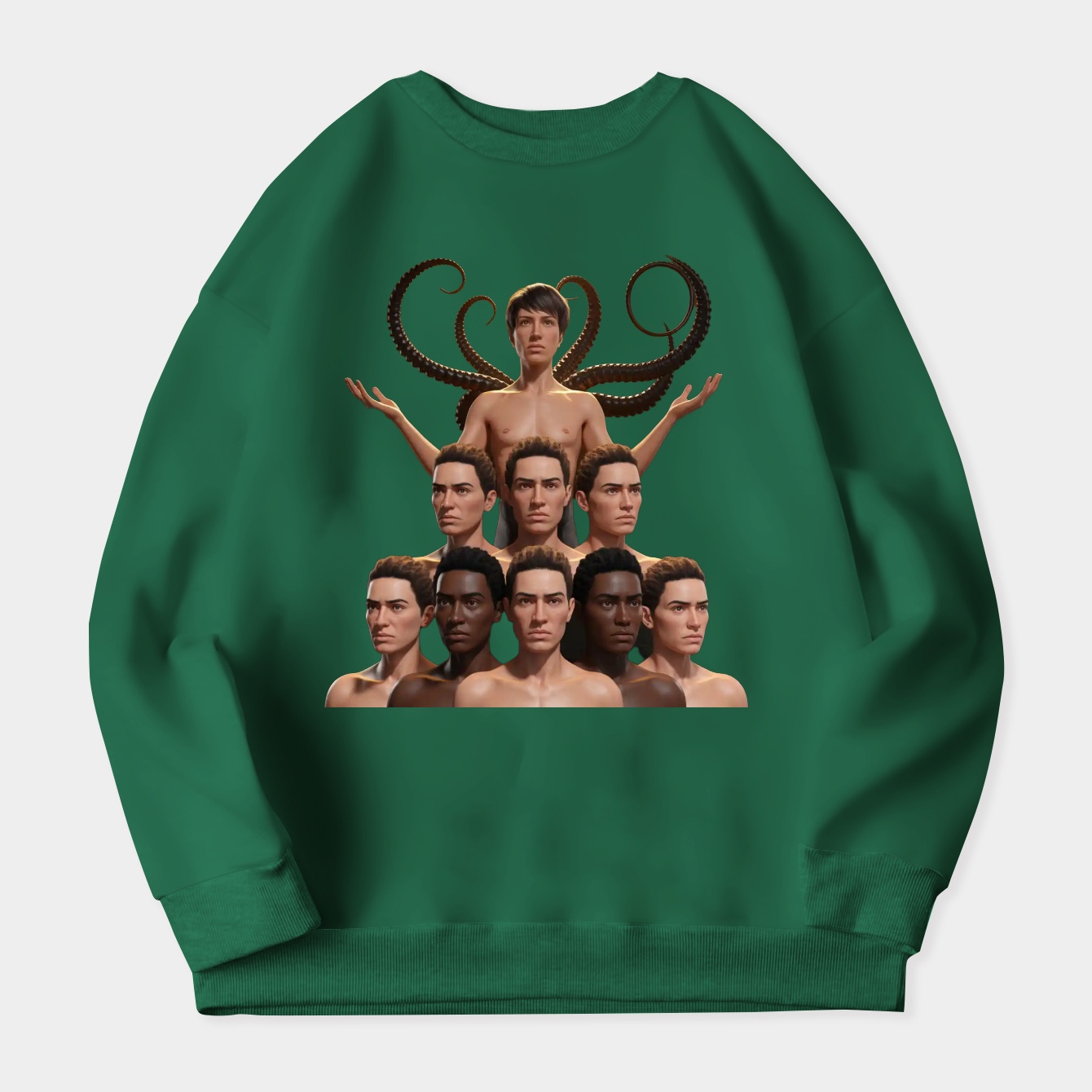 stranger things group portrait Women's Plus Size Sweatshirt