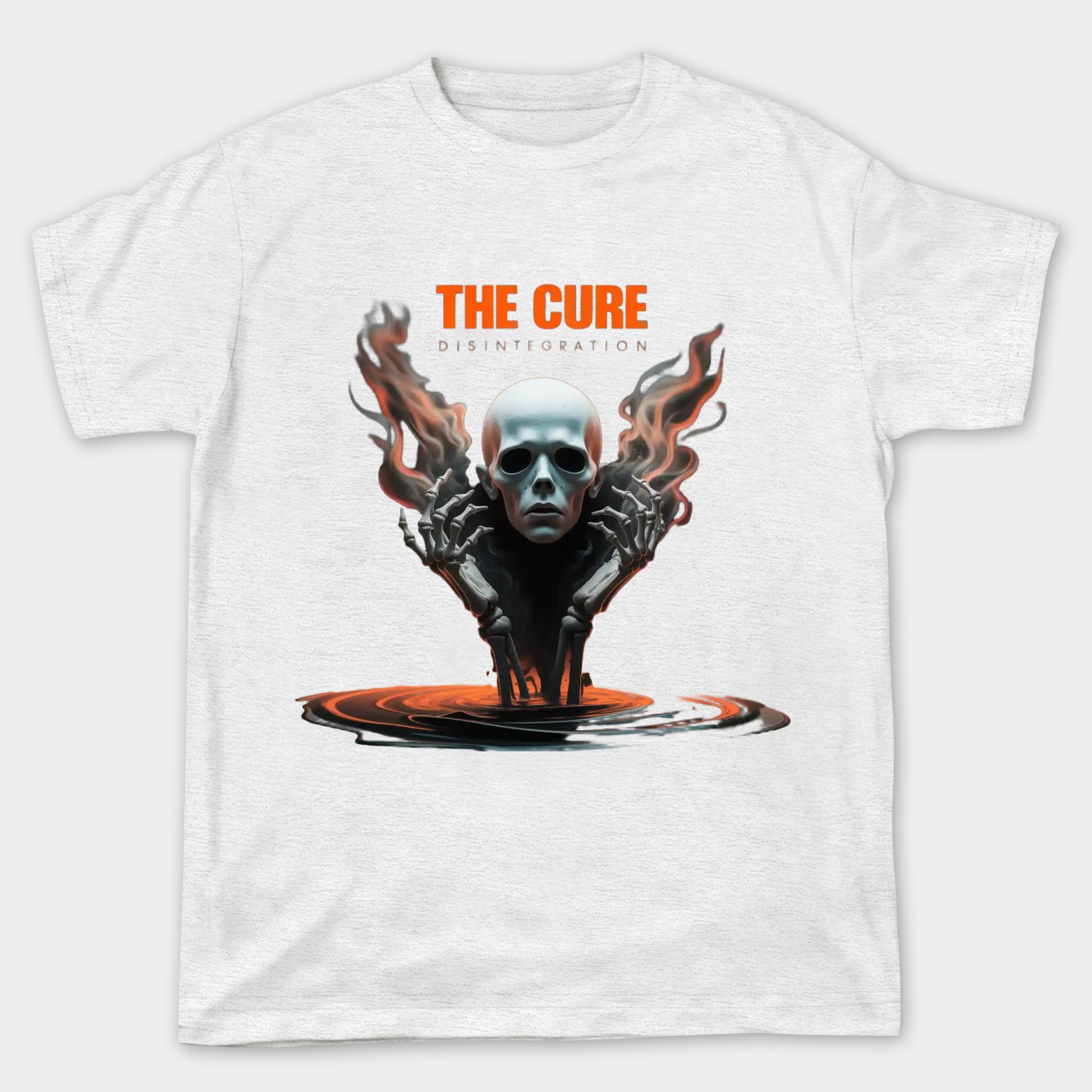 The Cure Disintegration Ghostly Women's Plus Size T-shirt