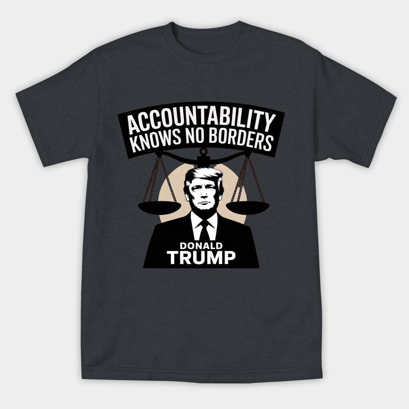 Accountability Knows No Borders Women's Athletic Performance T-Shirt
