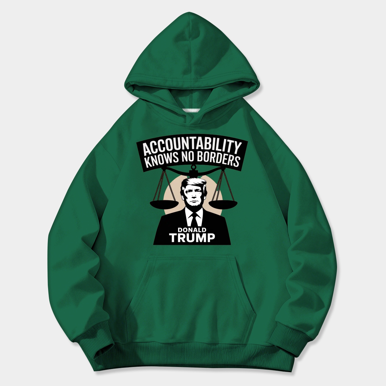Accountability Knows No Borders Women's Plus Size Hoodie