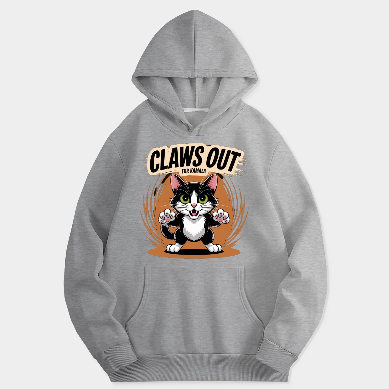 Claws Out For Kamala Women's Hoodie