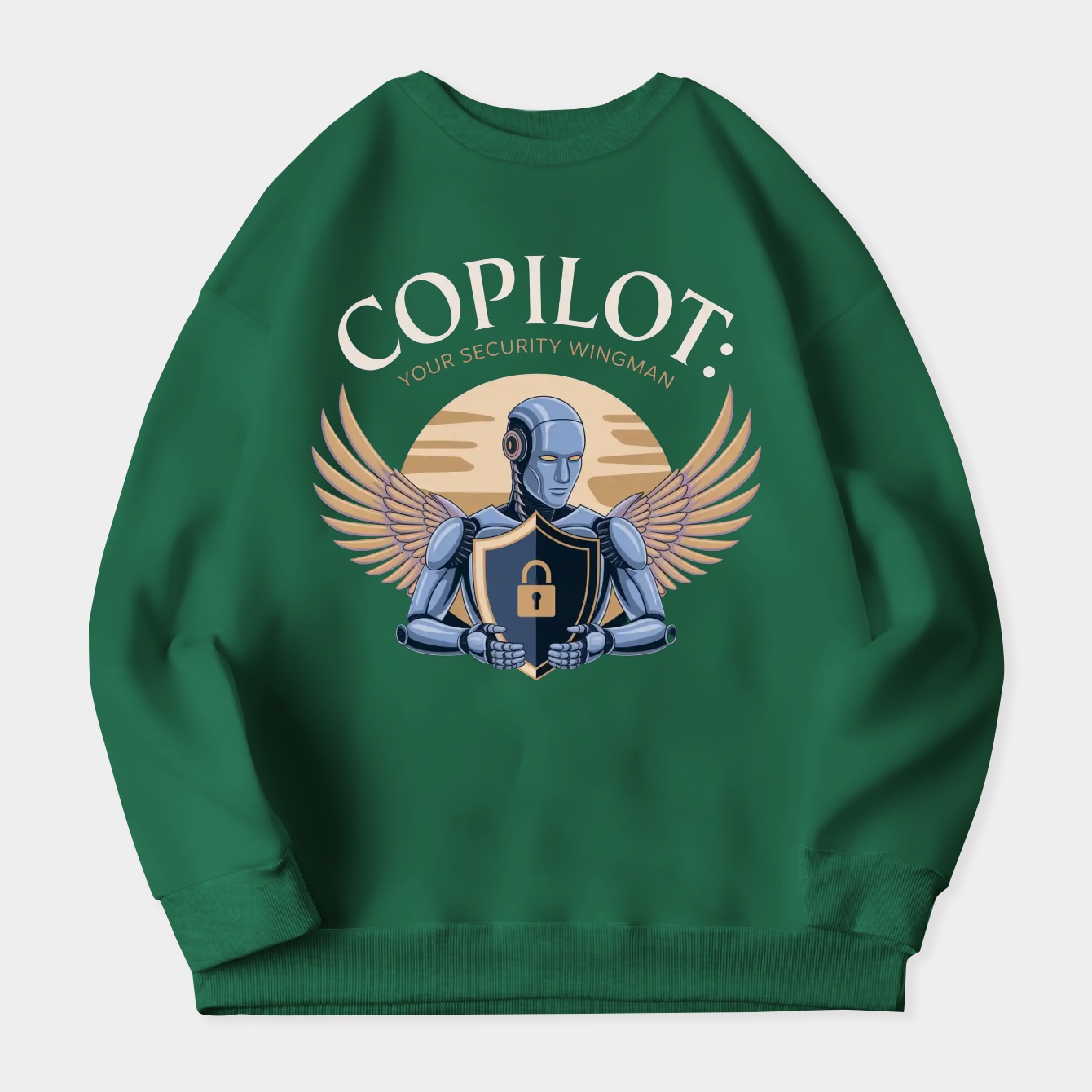 Copilot: Your Security Wingman Women's Crewneck Sweatshirt