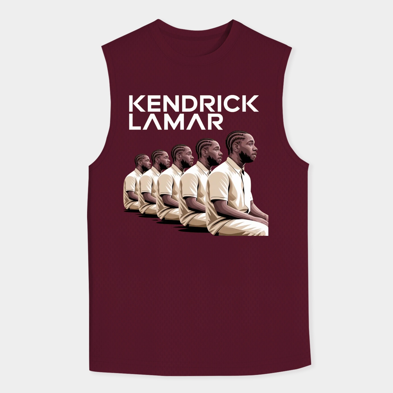 KENDRICK LAMAR // VECTOR ART Men's Tank Top