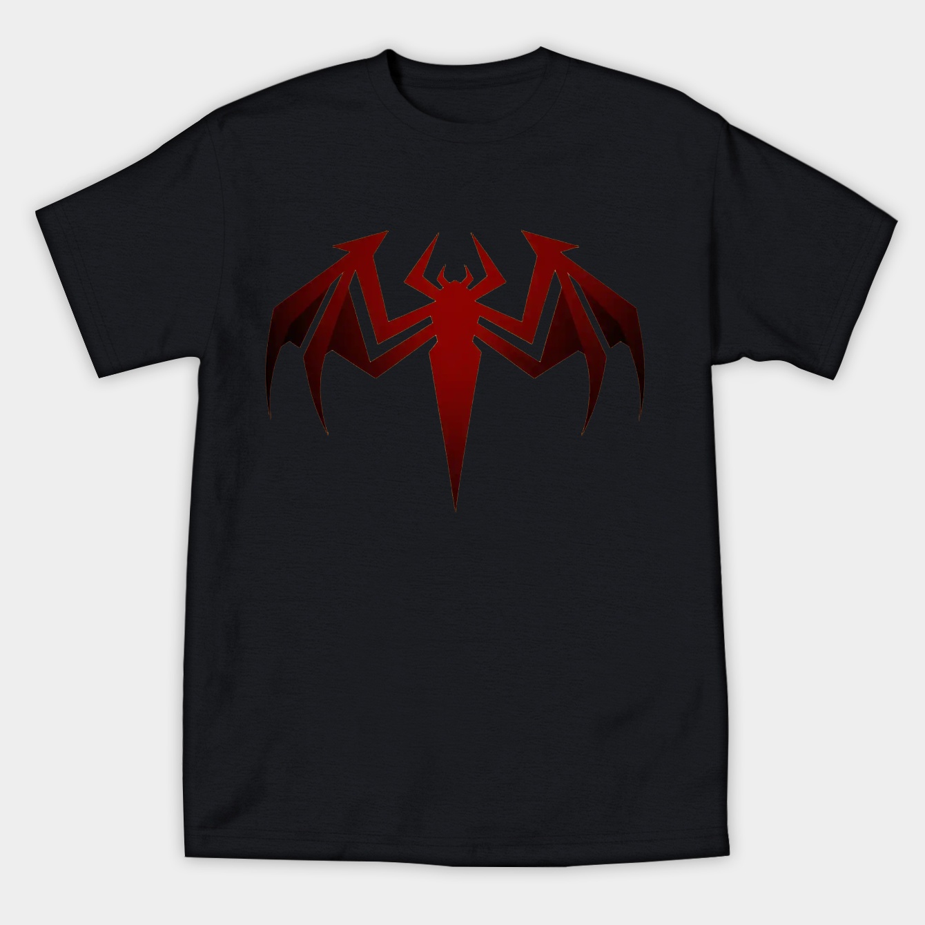 Knullified Red Emblem Design Women's Athletic Performance T-Shirt