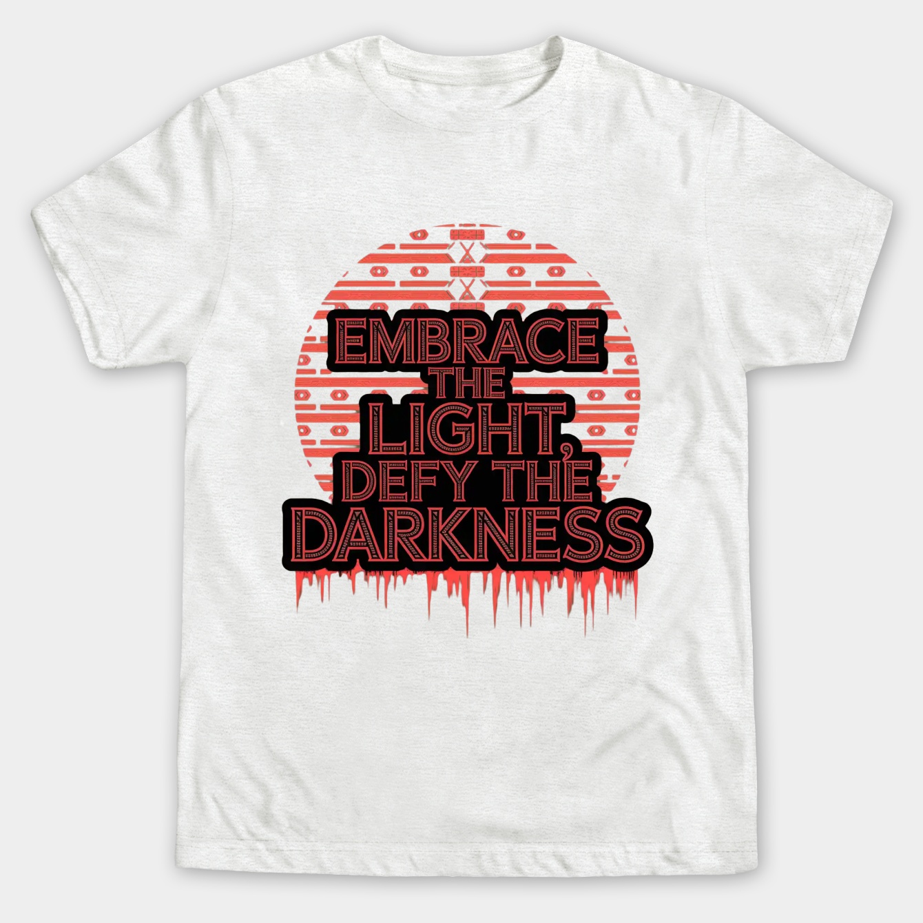 Embrace the Light Tribal Power Men's Big & Tall T-shirt