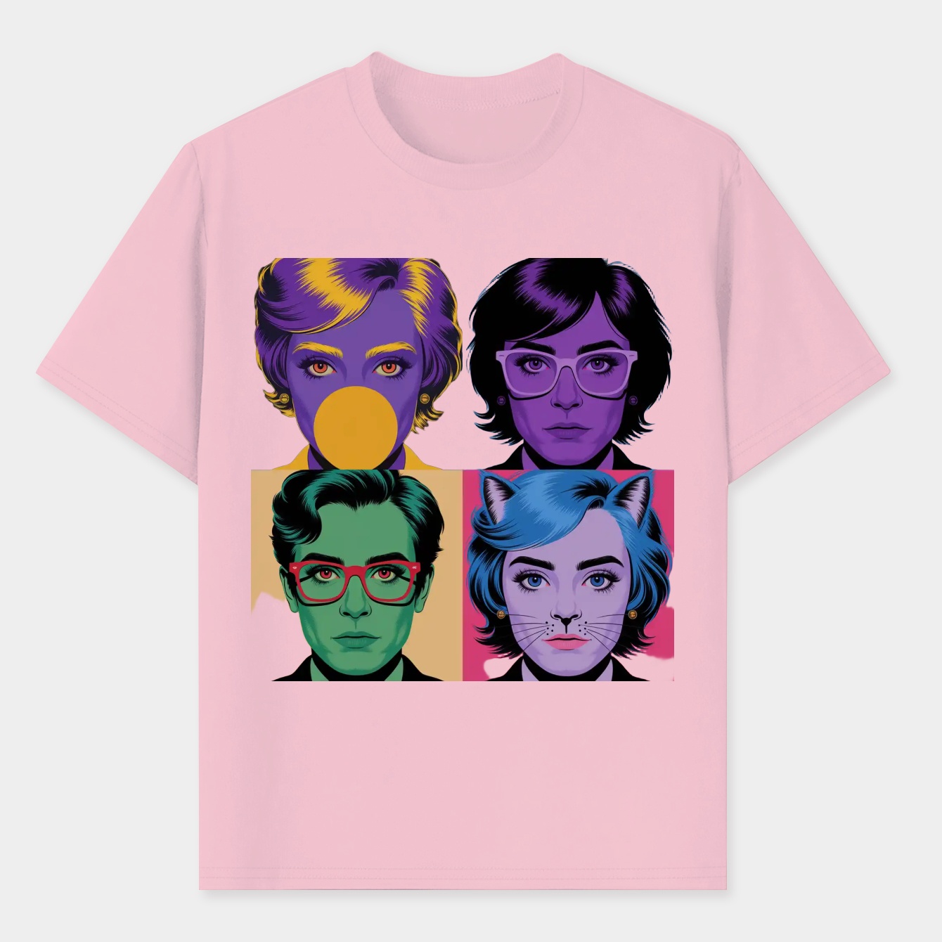 Dandadan Anime Eyes Panel Men's T-Shirt