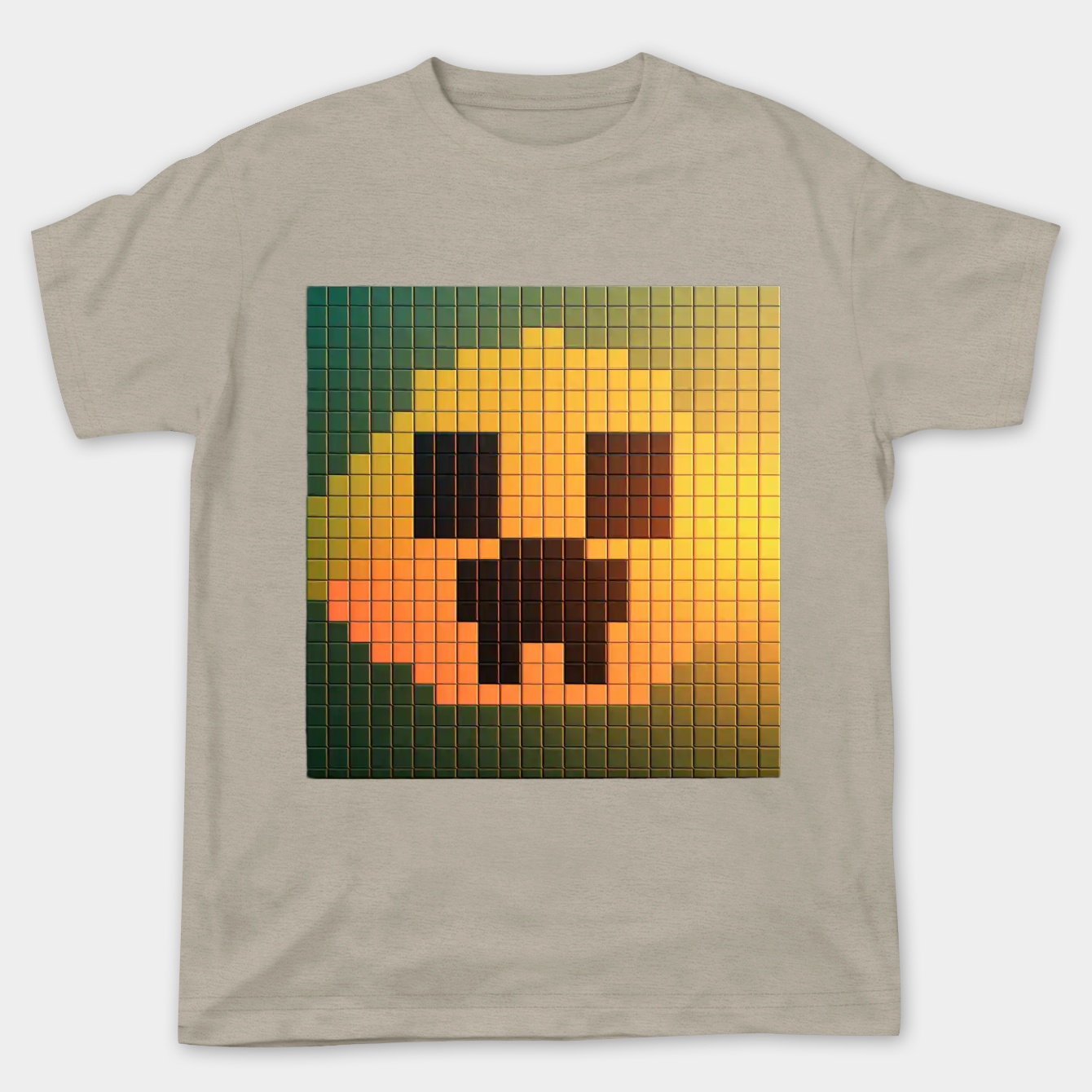 Minecraft Creeper Big Face Women's Plus Size T-shirt