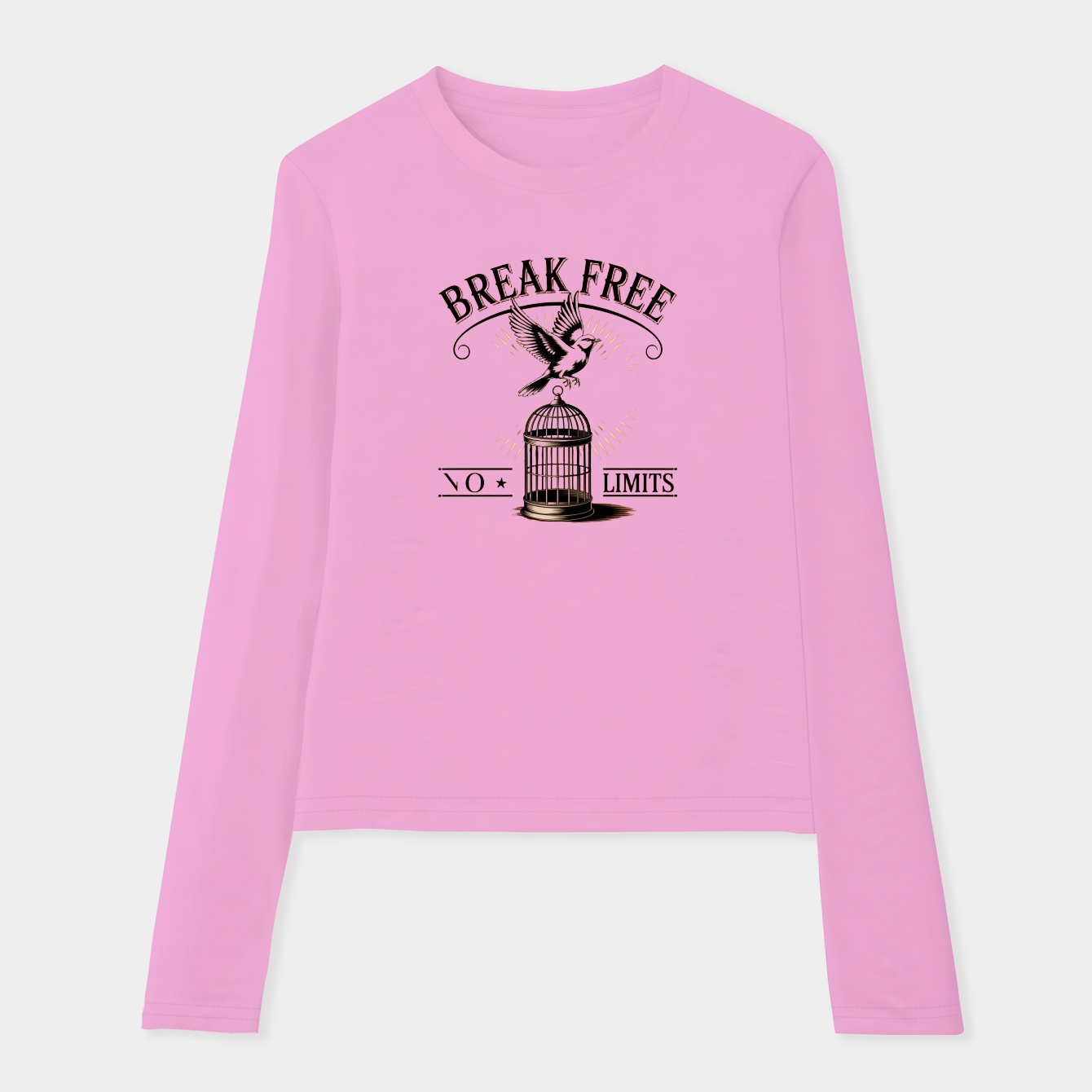 Break Free, No Limits Bird Women's Soft Long Sleeve T-Shirt