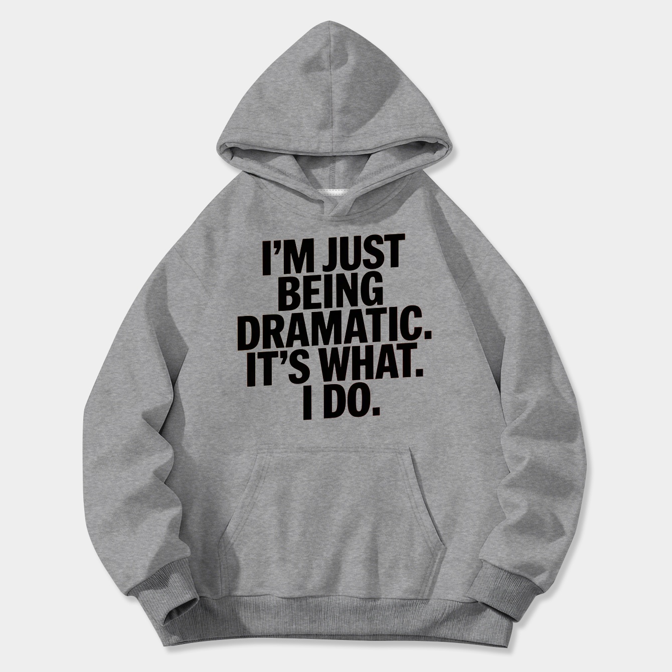 Dramatic It's What I Do Women's Plus Size Hoodie