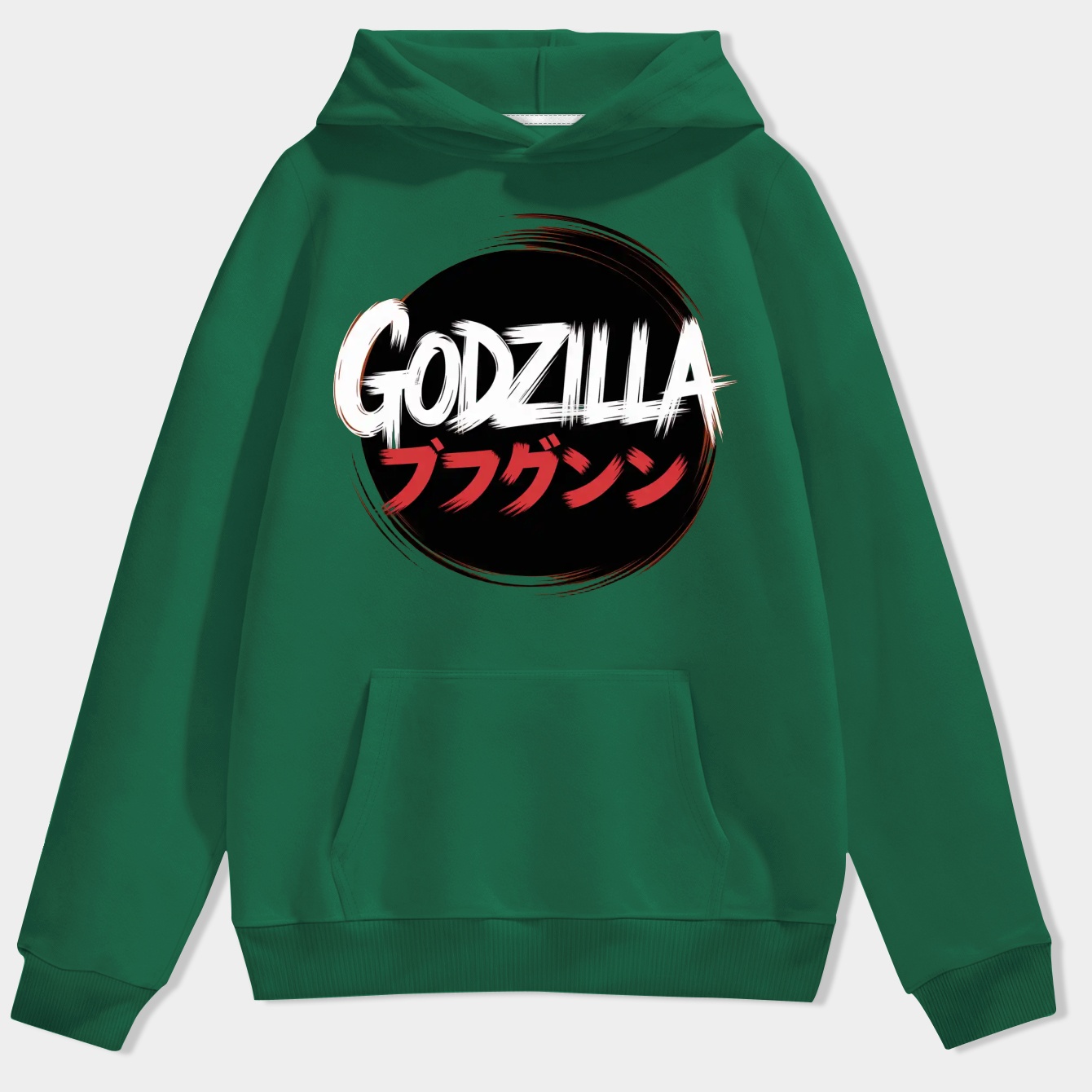 Godzilla Calligraphy Men's Hoodie
