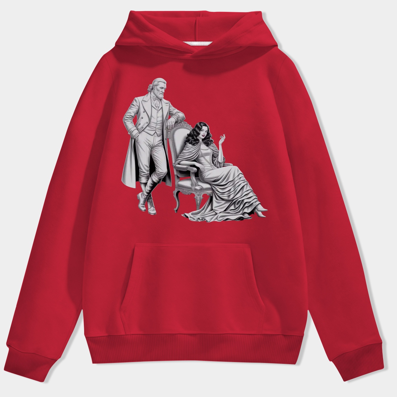 Laszlo and Nadja Bats Men's Hoodie