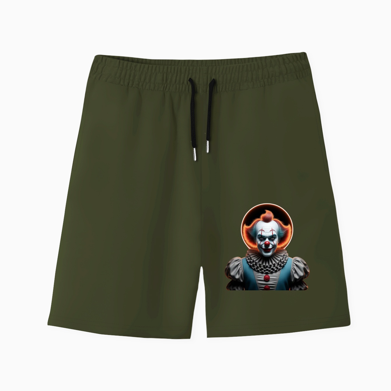 IT Chapter Two Pennywise Orange Glow Men's Quick-Dry Athletic Shorts