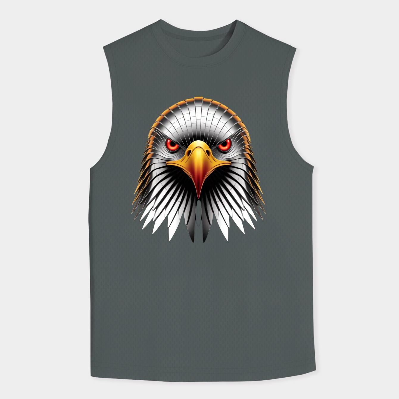 iron eagle head design Men's Tank Top