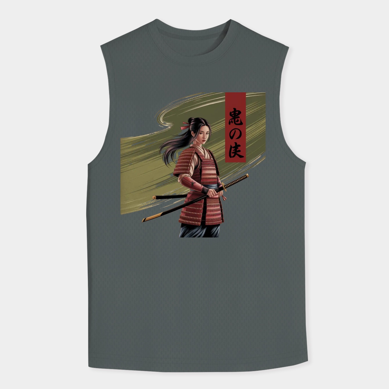 Kpop Demon Slayer Girl Men's Big & Tall Tank Top