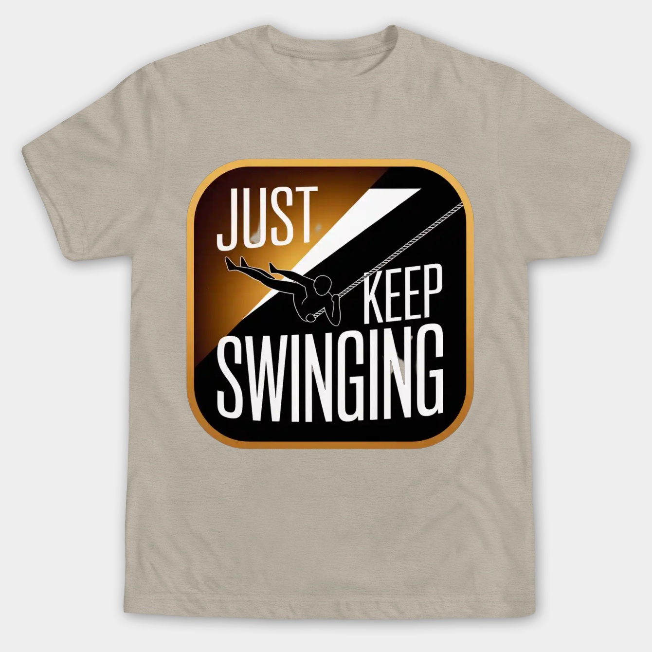 Just Keep Swinging Men's Big & Tall T-shirt