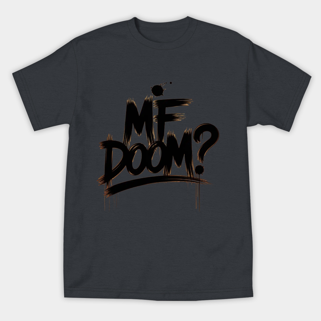 Mf-Doom Ink Blots Women's Athletic Performance T-Shirt