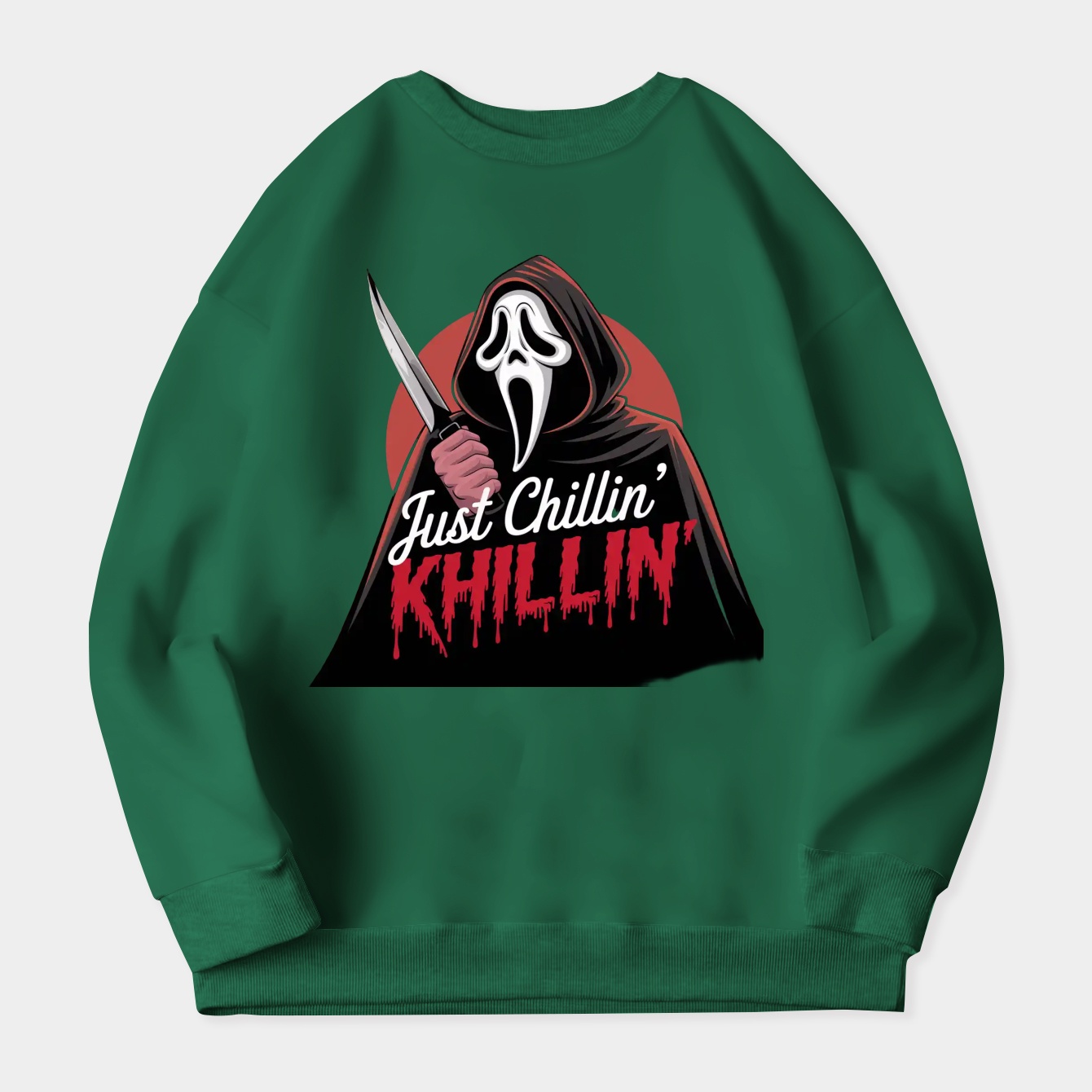 Just Chillin , Killin Women's Plus Size Sweatshirt