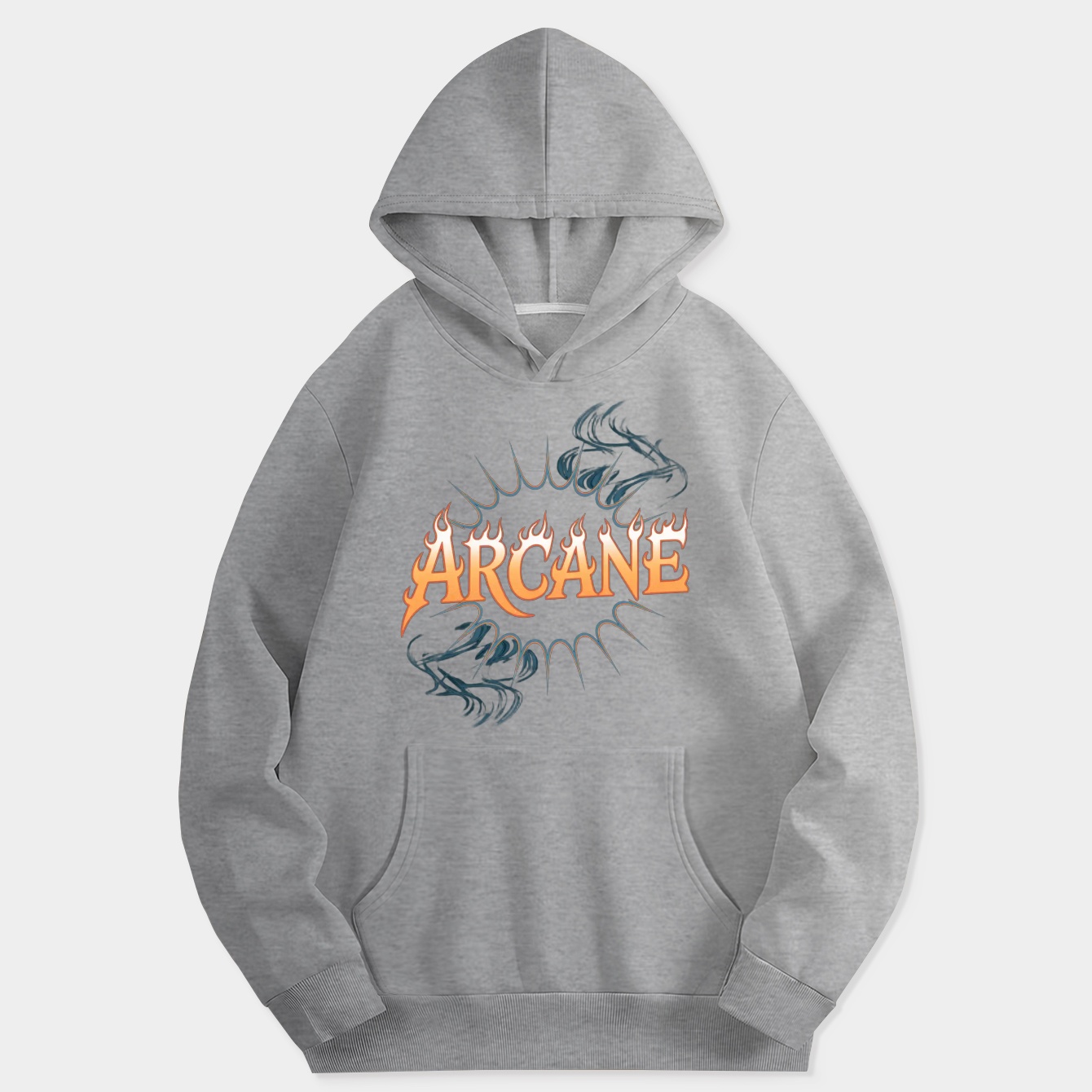 ARCANE Psychedelic Flame Typography