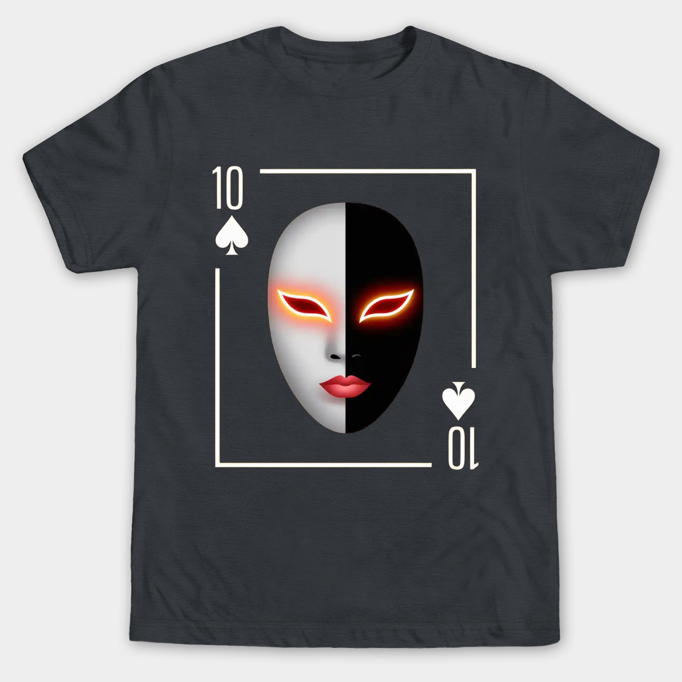 Ten Card Playing Mask