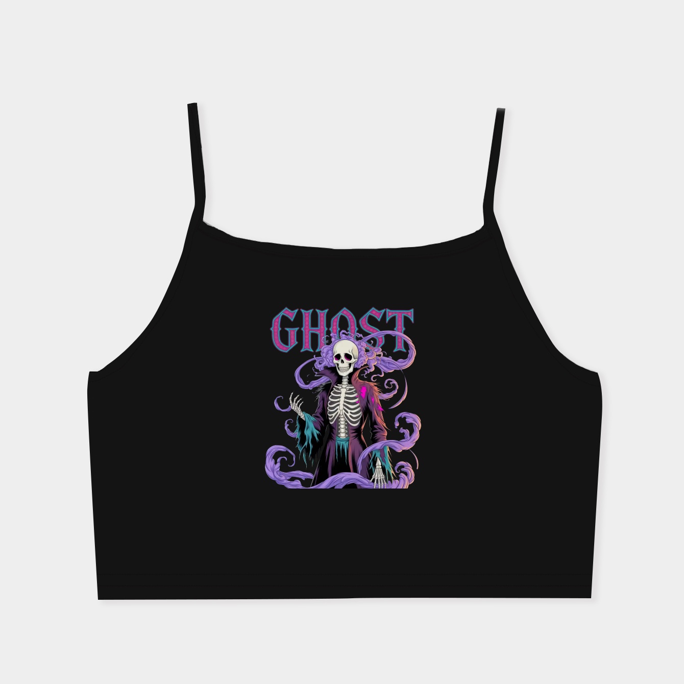 Ghost Purple Smoke Women's Spaghetti Strap Tank Top