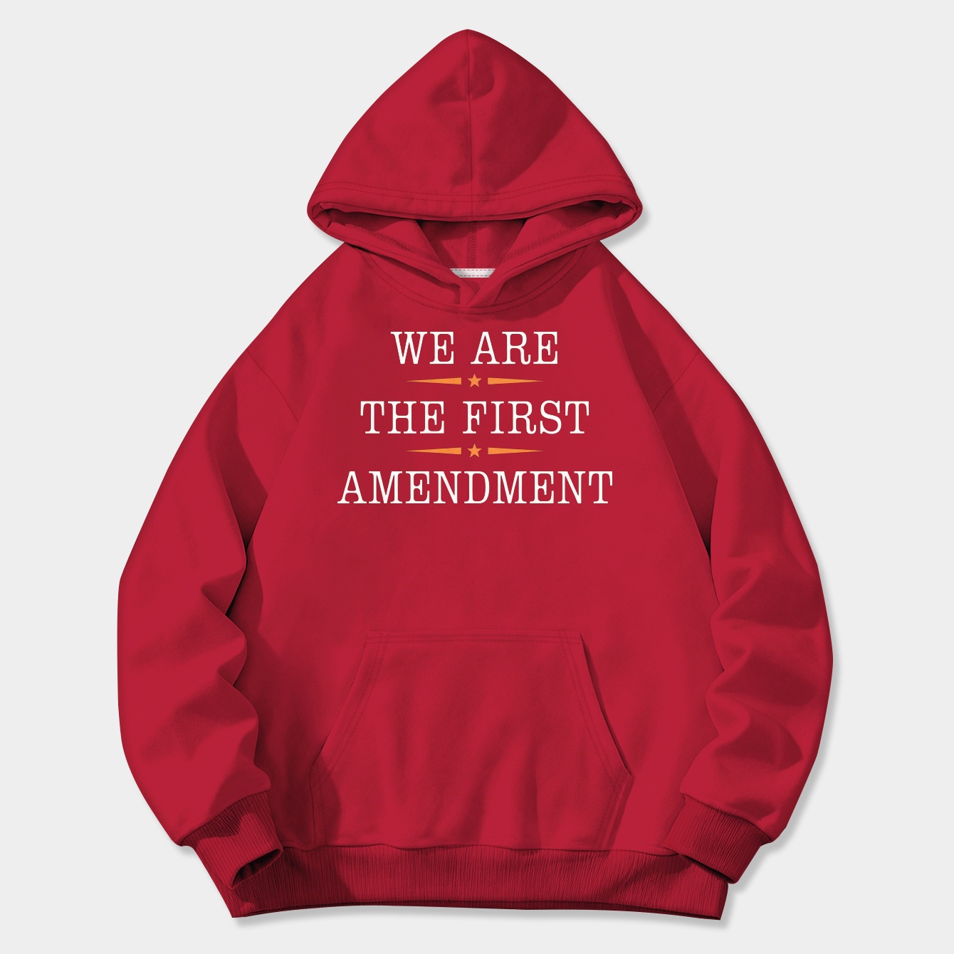 WE ARE THE FIRST AMENDMENT (Ghost Version) Women's Plus Size Hoodie