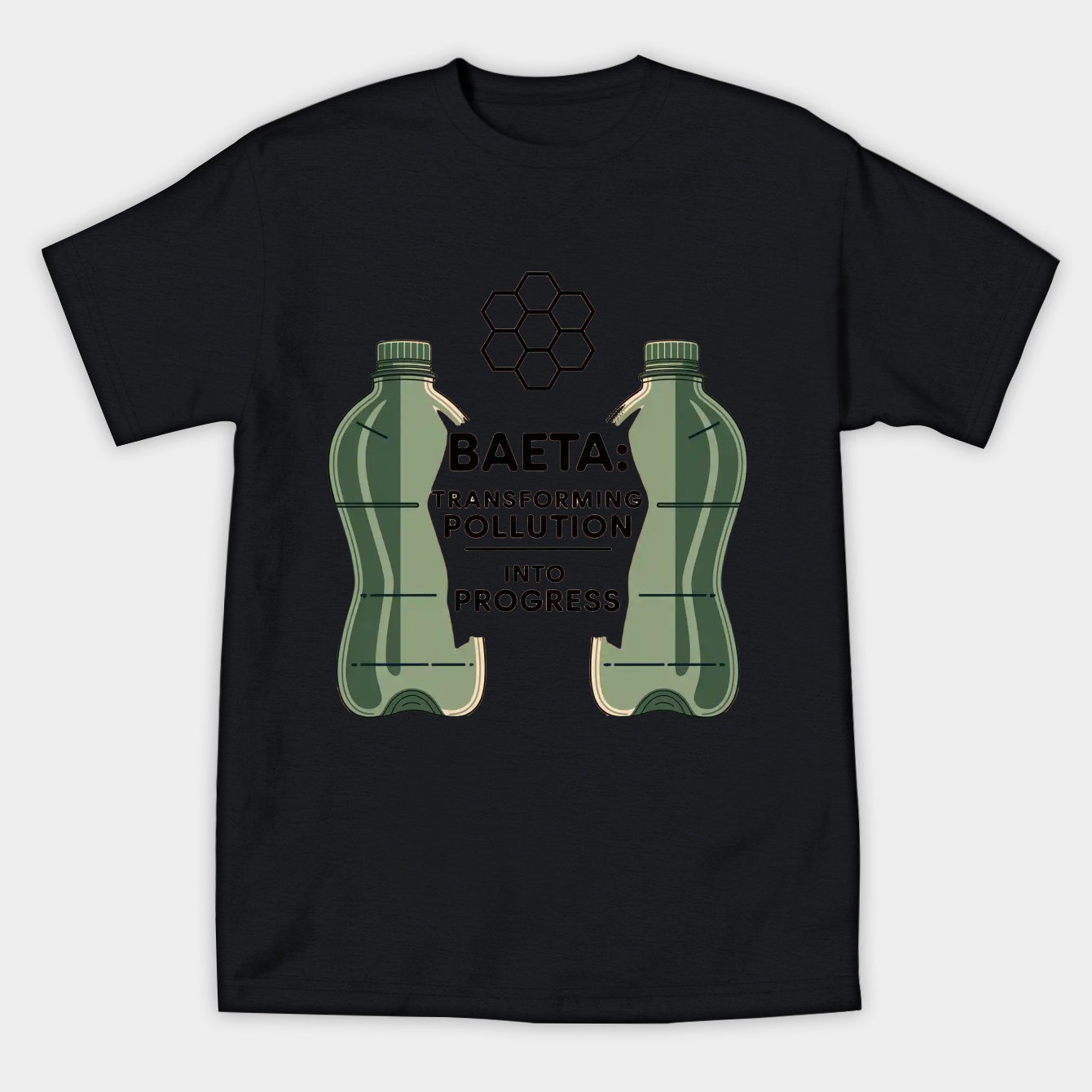 Transforming Pollution Into Progress Women's Athletic Performance T-Shirt