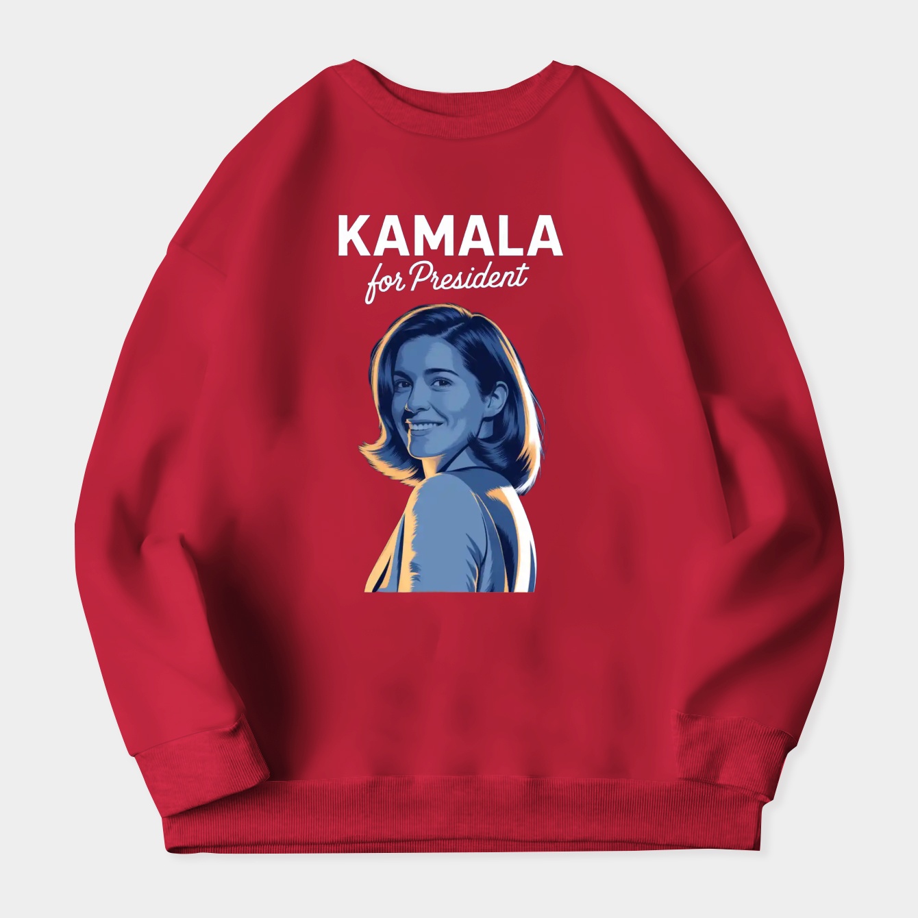 Kamala for President Women's Crewneck Sweatshirt