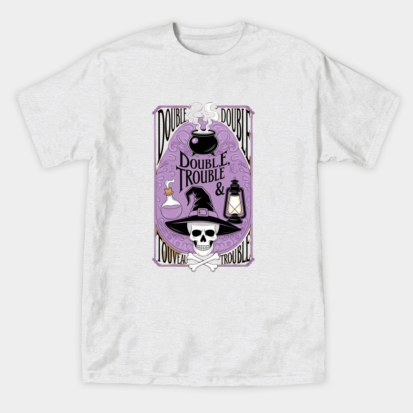 Double, Double Toil & Trouble Women's Athletic Performance T-Shirt