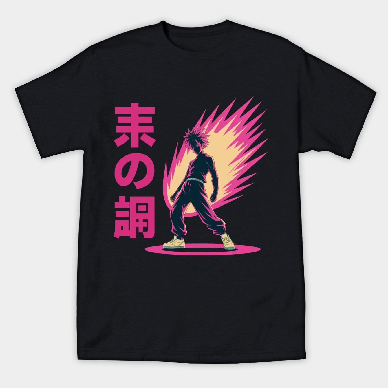 okarun neon energy character Women's Athletic Performance T-Shirt