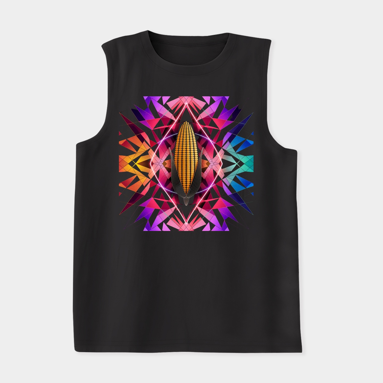 Atomic Corn Women's Soft Tank Top